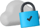 Cloud Security Icon